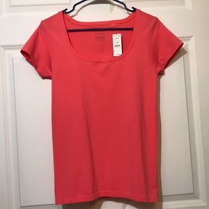 White House Black Market Salmon Color tee NWT